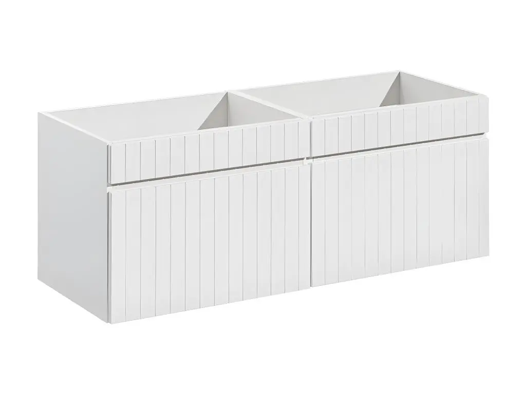 Meuble sous-vasque 120cm Zelie Blanc