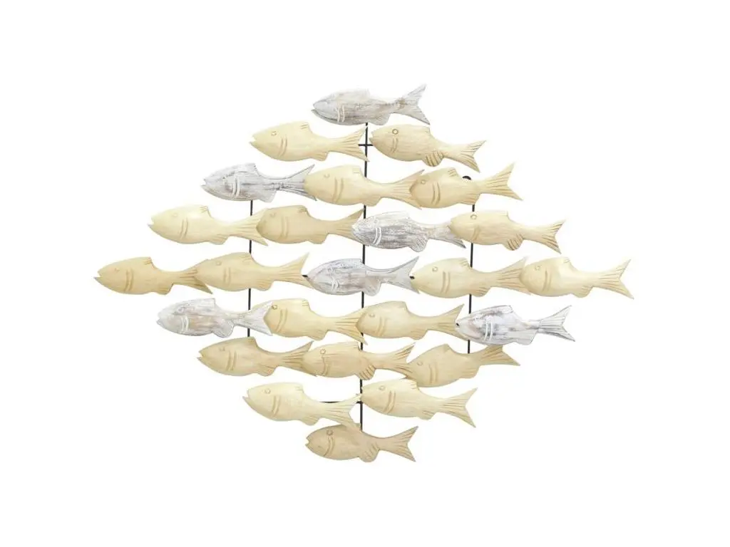 Banc de poissons en albasia