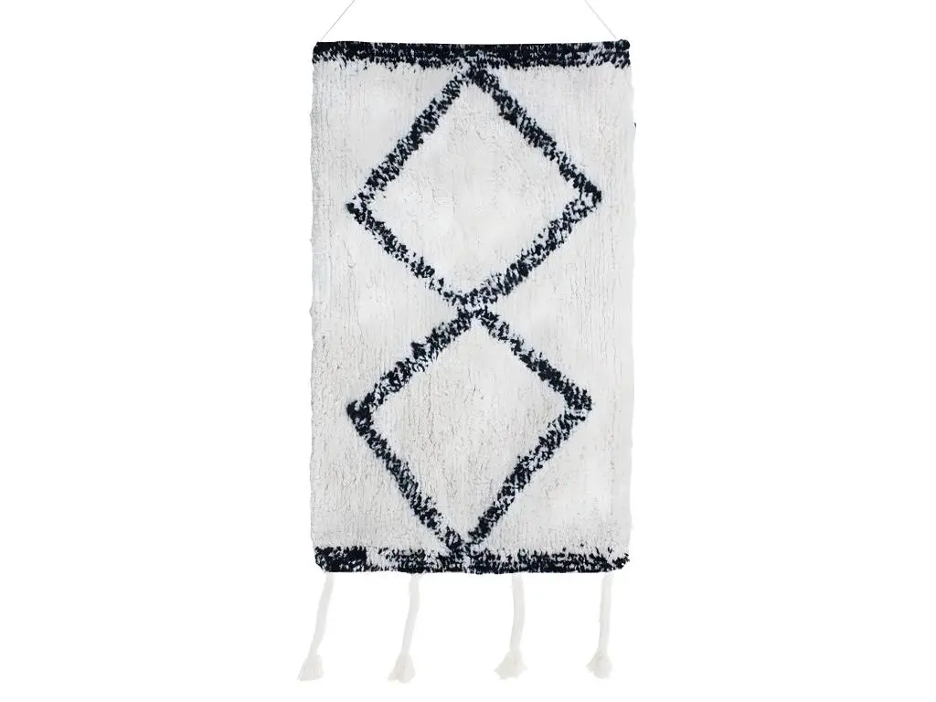 BERBERE BOX - Suspension murale effet vintage naturel 40x80