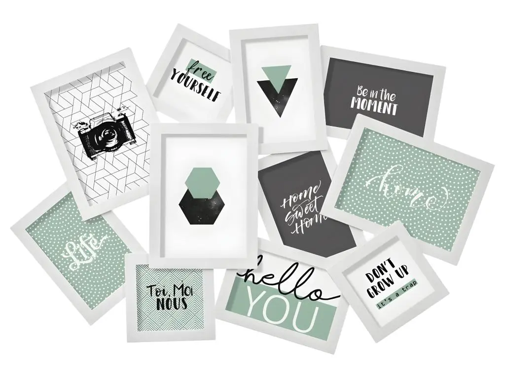 Atmosphera Cadre Pêle-mêle Multivues 11 Photos 43 x 63 cm