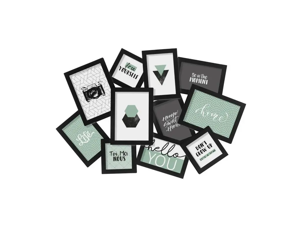 Atmosphera Cadre Pêle-mêle Multivues 11 Photos 43 x 63 cm