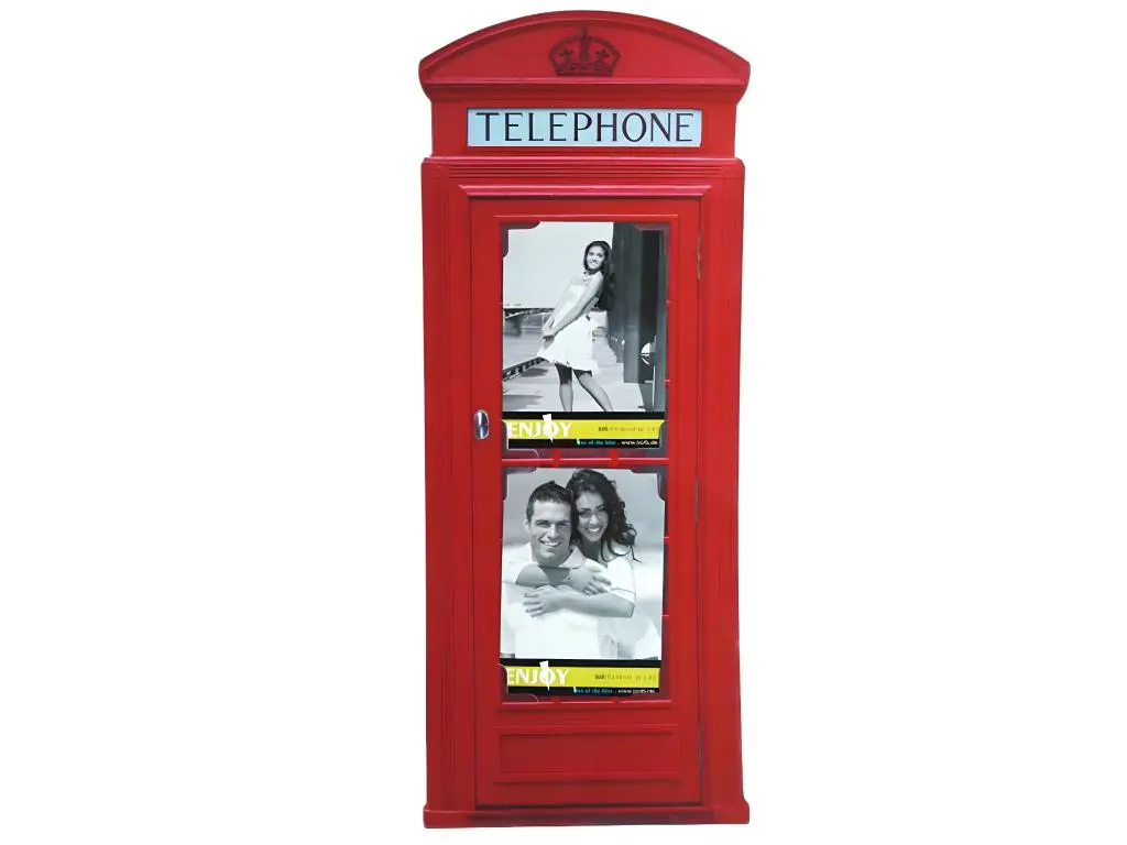Sticker cadre photos Cabine téléphonique Londonienne