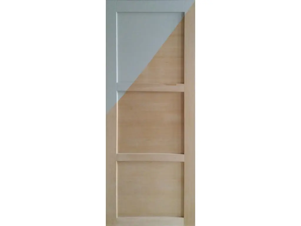 Porte Coulissante "Ayous" 3 Panneaux h204xl83 + 2 coquilles - GD MENUISERIES