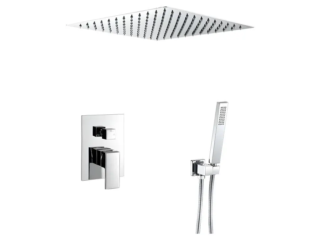 Kit de douche à encastrer JAITO chrome