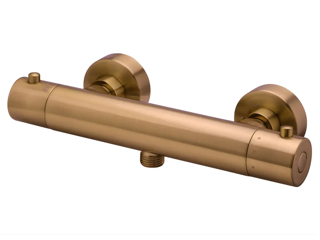 Luisa mitigeur douche thermostatique cuivre - Essebagno