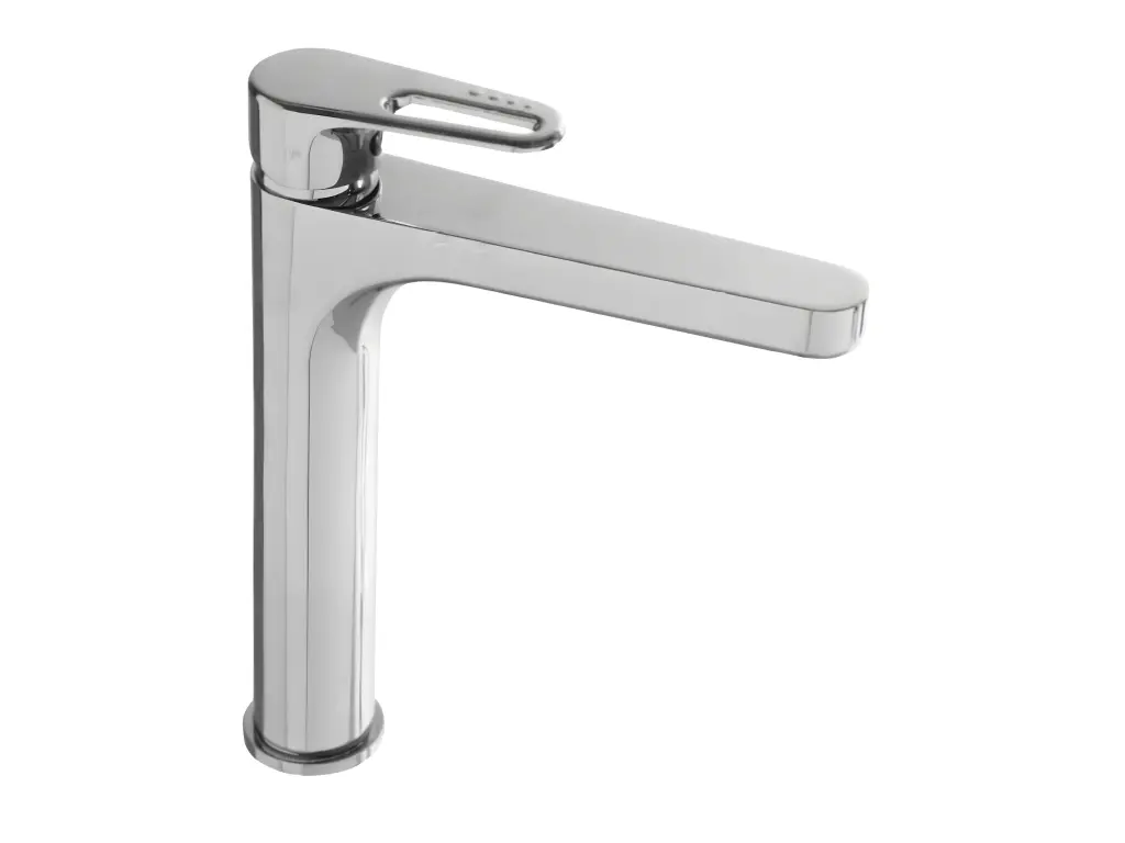 Balma mitigeur lavabo haut chrome NF - Essebagno