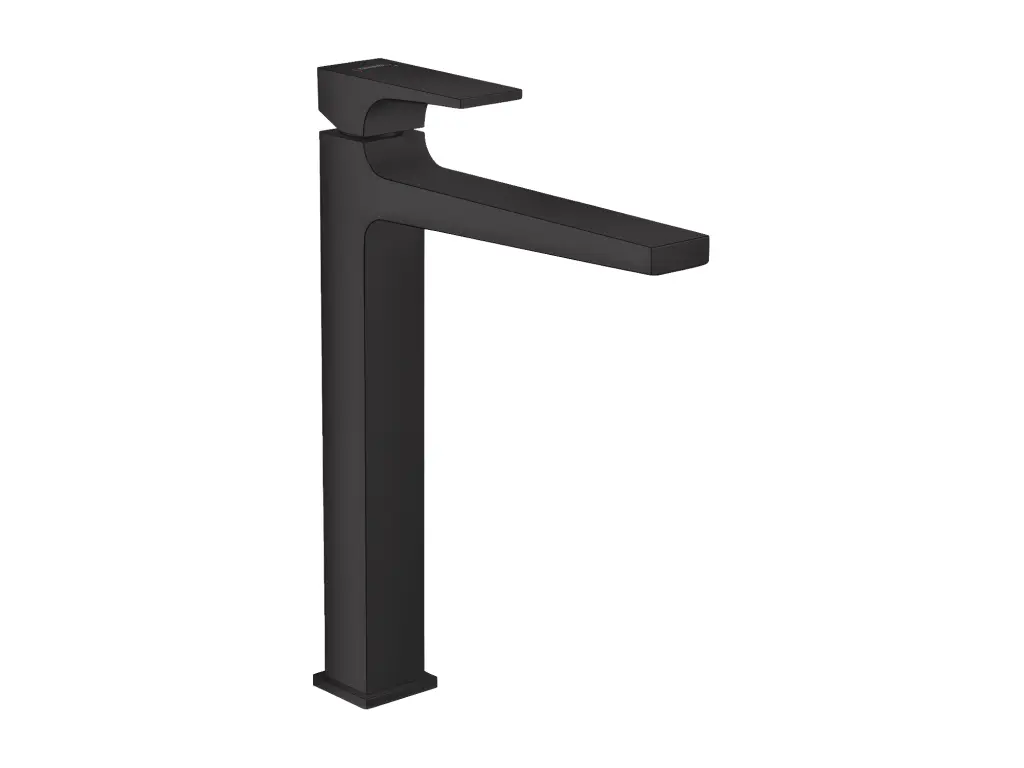 HANSGROHE Mitigeur lavabo Metropol 260 poignée manette, bonde Push-Open noir mat