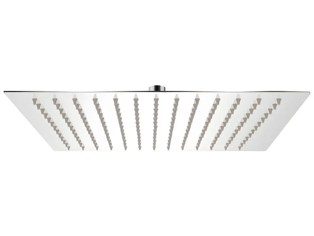 Tête de douche plongeante carrée en acier inoxydable 25x25 cm 02_0003091