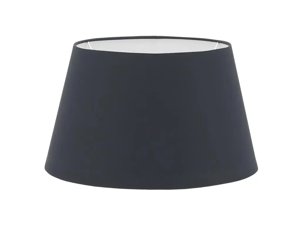 Abat-jour 40 x 24 cm Coton noir
