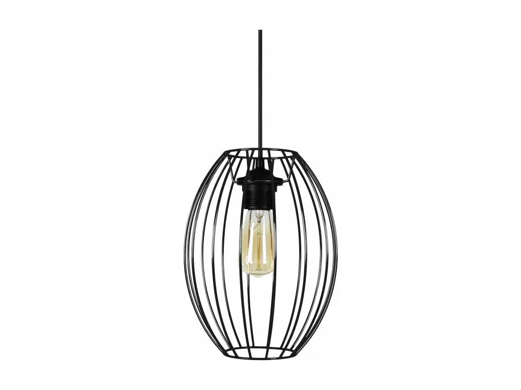 ASOLO - Suspension géométrique métal noir