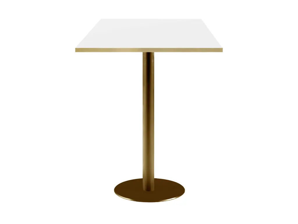 Mange-debout 60x60cm Rome bistrot blanche