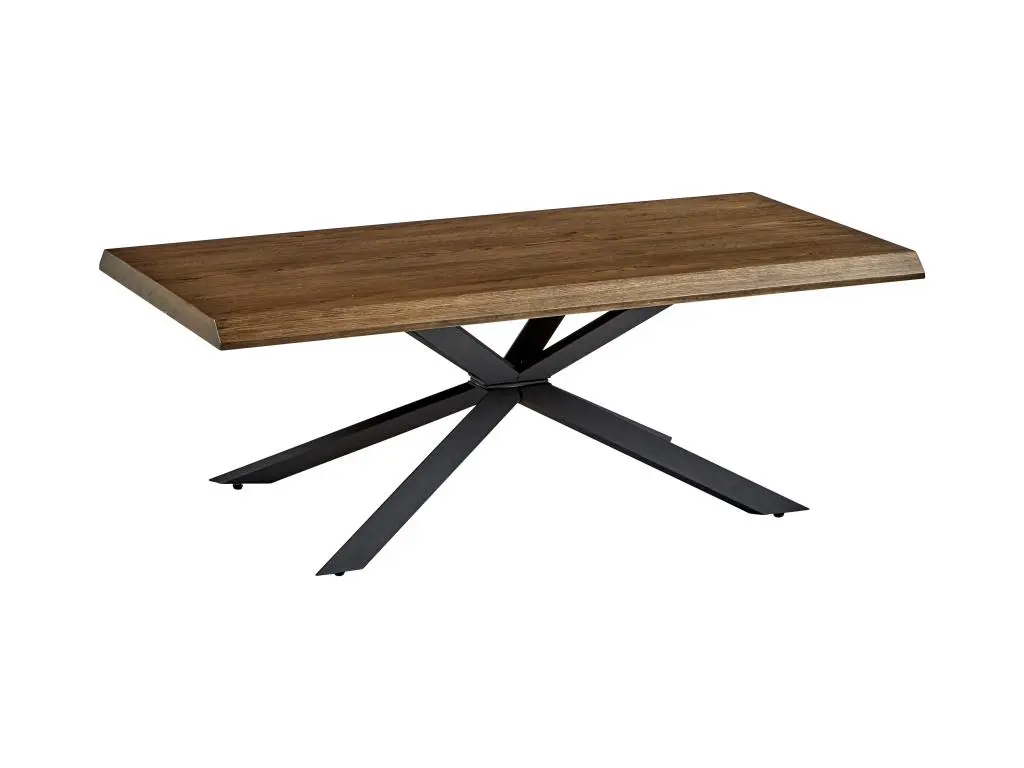 Arne Table basse, en plaqué chêne et vernis