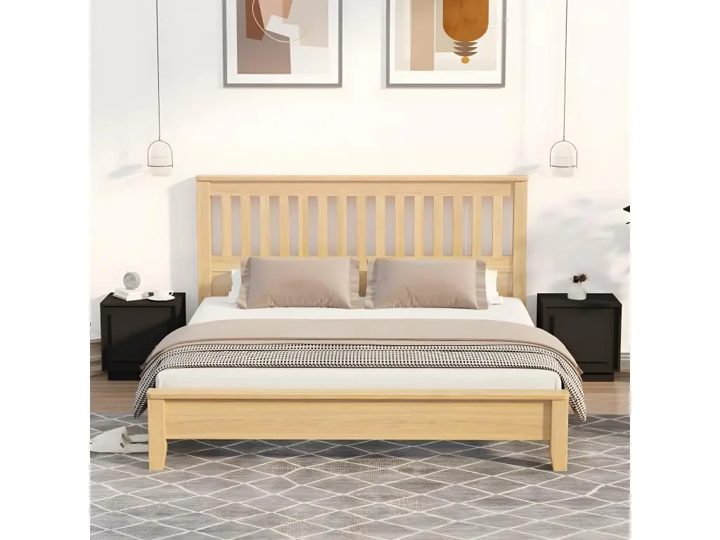 Tables de chevet 2 pcs noir 44x35x45 cm bois d'ingénierie