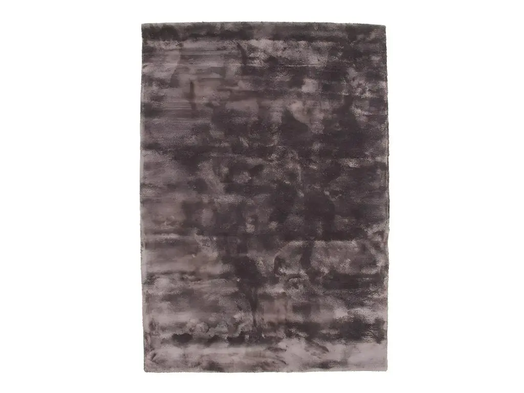 ART SILK - Tapis en viscose gris rose 133x190
