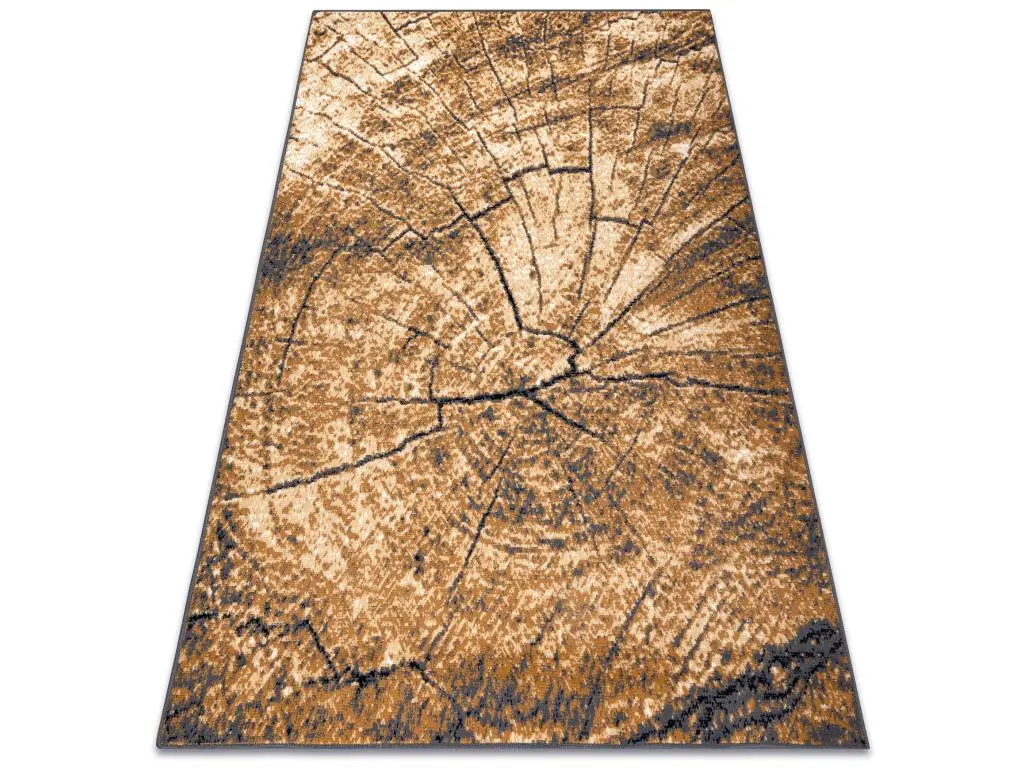 BCF Rug Morad PIEŃ Arbre Bois - gris / beige / vieil or 120x170 cm