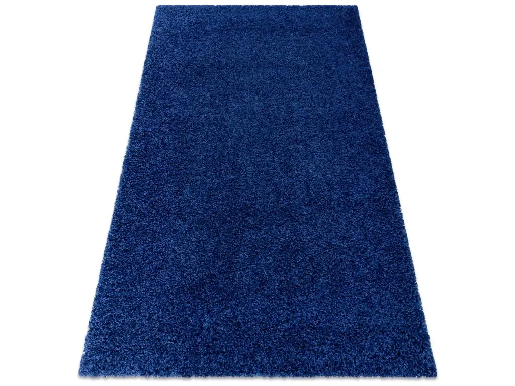 Tapis SOFFI shaggy 5cm bleu foncé 120x170 cm