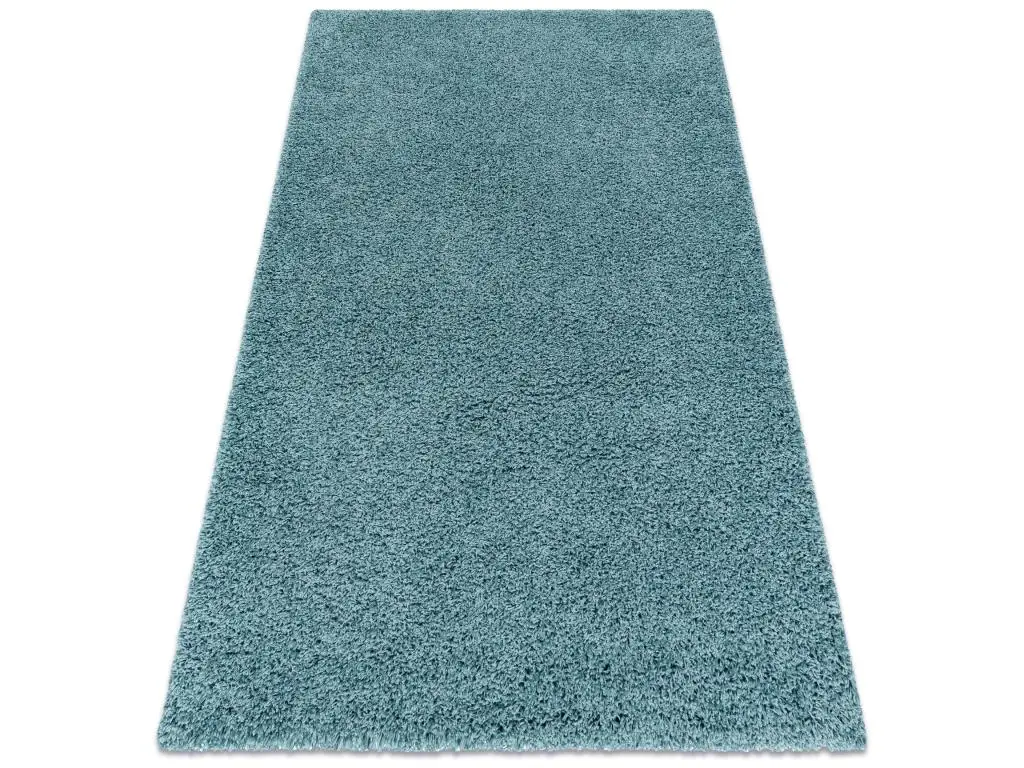 Tapis SOFFI shaggy 5cm bleu 80x150 cm