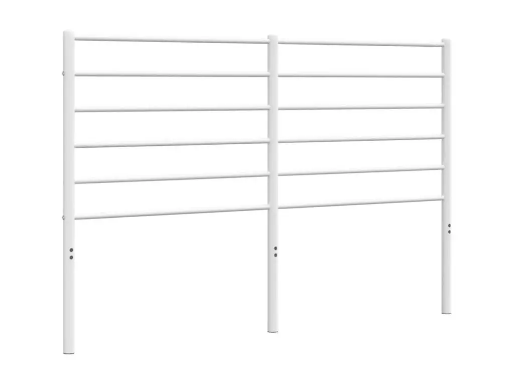 Tête de lit métal blanc 160 cm