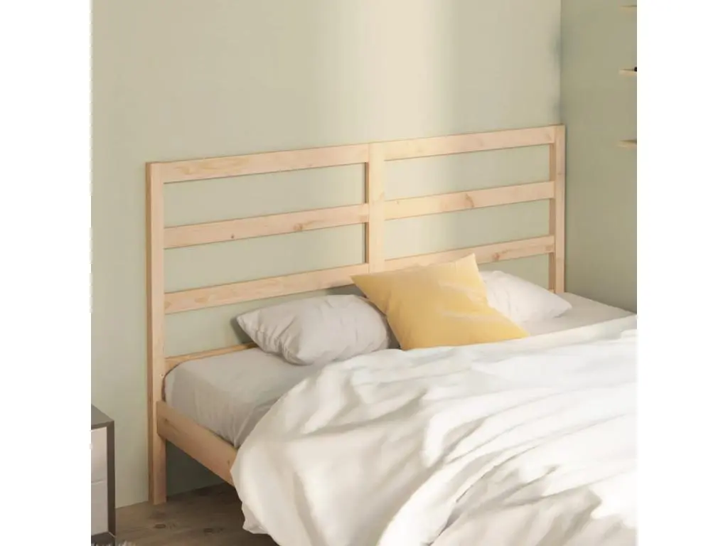 Clicnbuy Tête de lit 166x4x100 cm Bois massif de pin