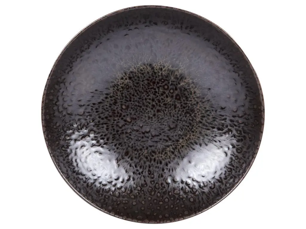 Assiette à dessert basalte 21 cm (lot de 6)