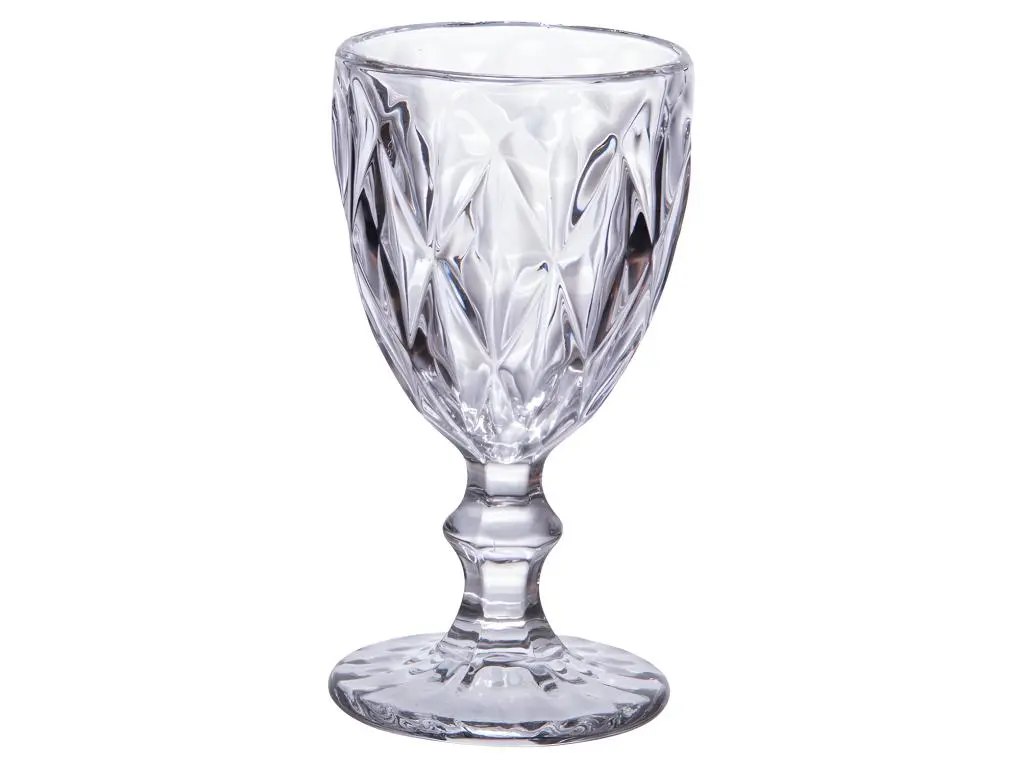 Boîte de 6 verres à pied 25 cl diamond